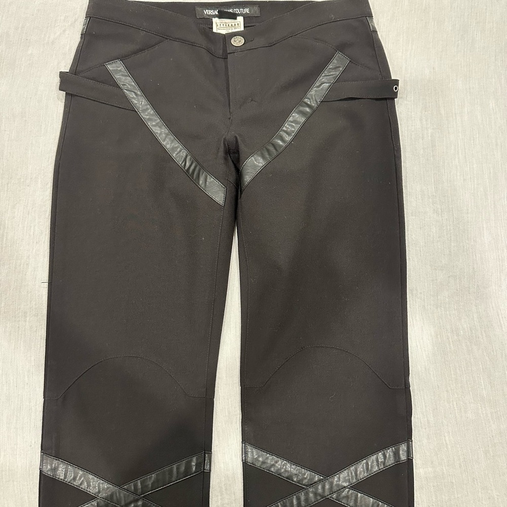 Versace Jeans Couture Black Trousers